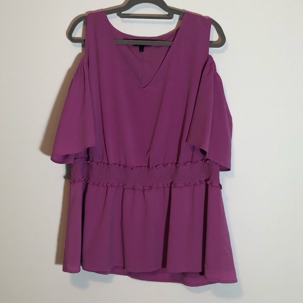 Lane Bryant Cold Shoulder Top